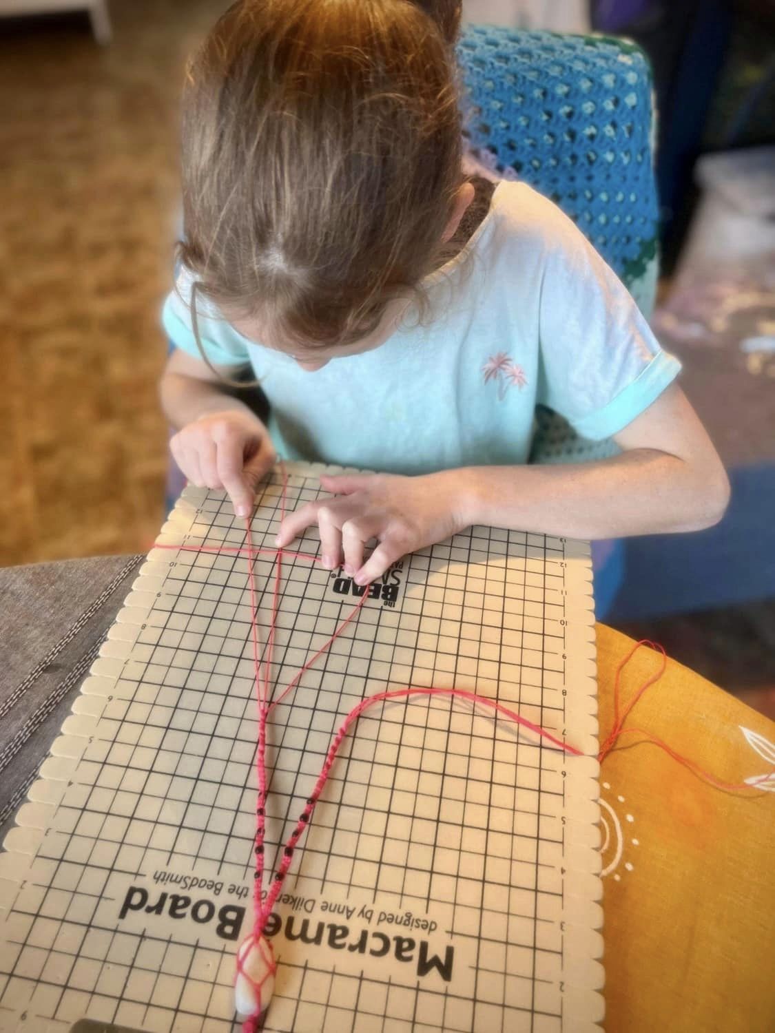 Parent & Kids Macramé Jewellery Workshop 24 May - Wadeville