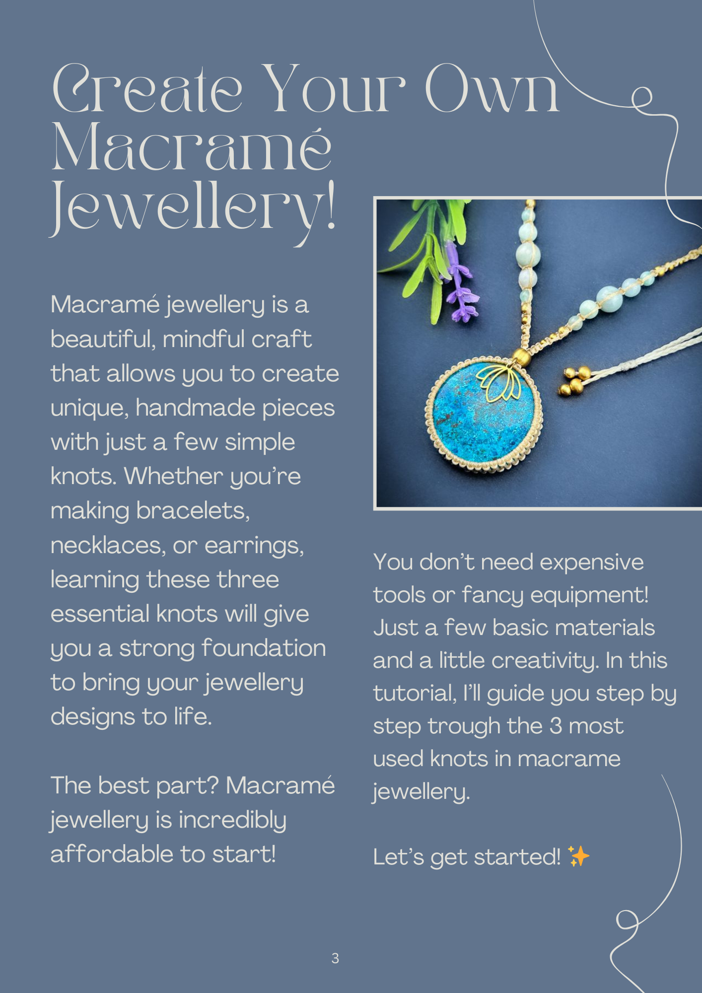 Essential Macramé Knots – Free PDF Tutorial