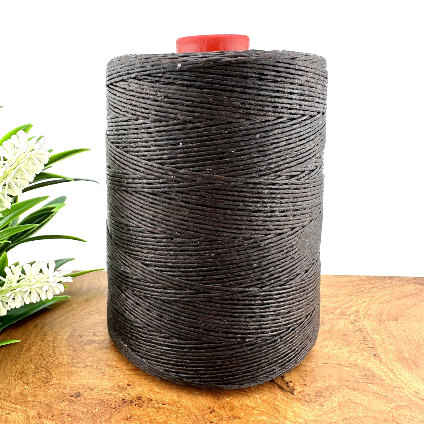 0.8mm 600 Meter Macrame Cord Spool - Dark Brown