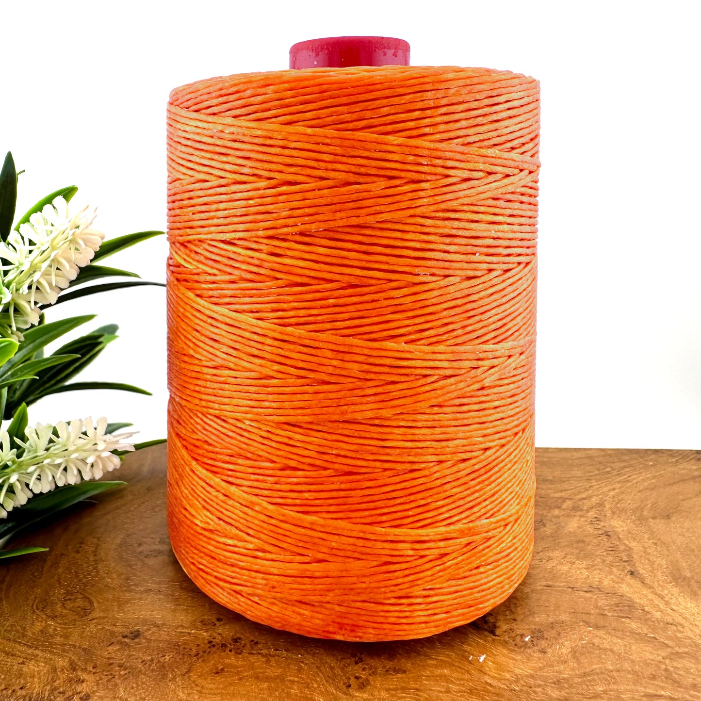 600 Meter Macrame Cord Spool - Orange