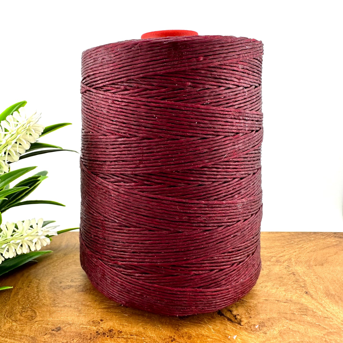 600 Meter Macrame Cord Spool - Red