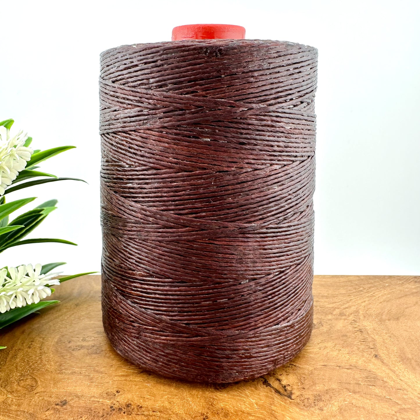 600 Meter Macrame Cord Spool - Chocolate Brown