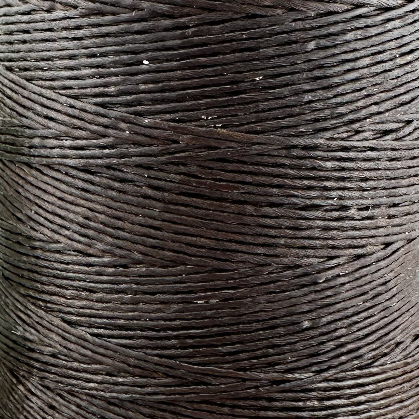 0.8mm 600 Meter Macrame Cord Spool - Dark Brown