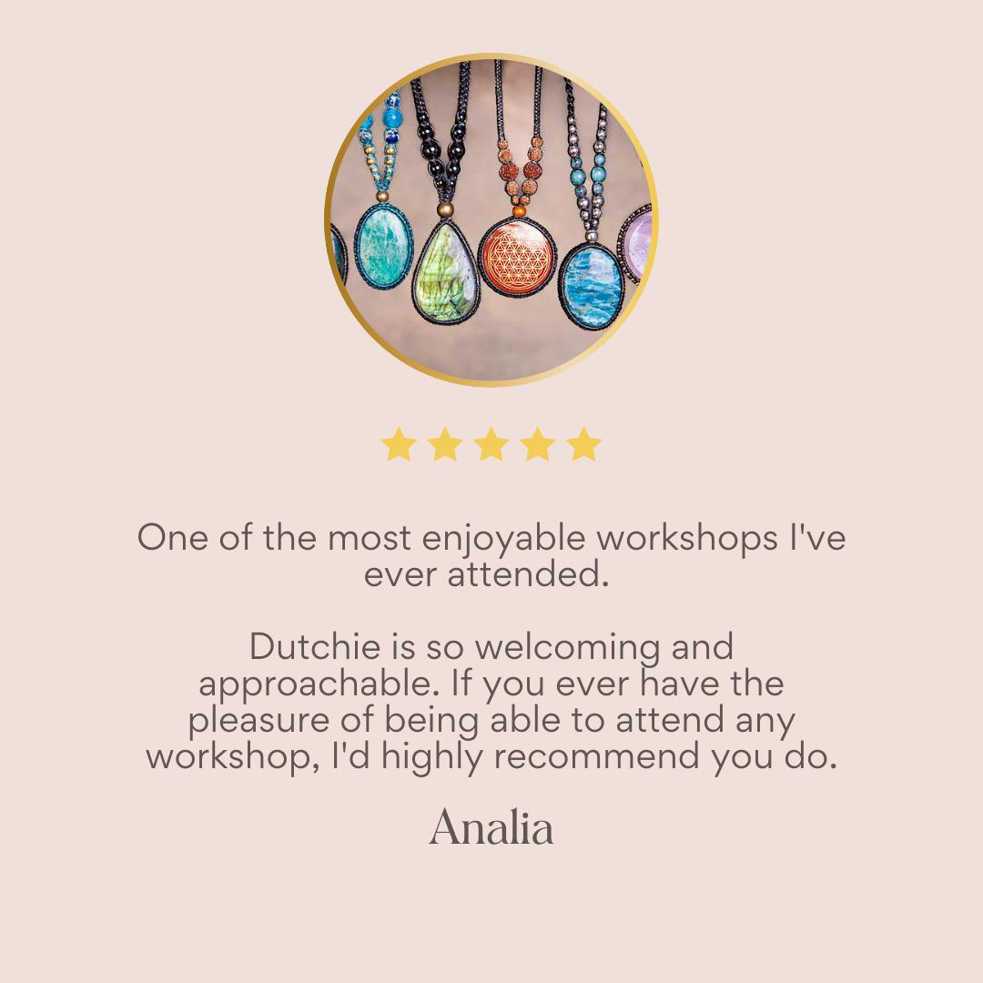 Macrame Jewellery Beginners Workshop - Noosa Head - 16 August