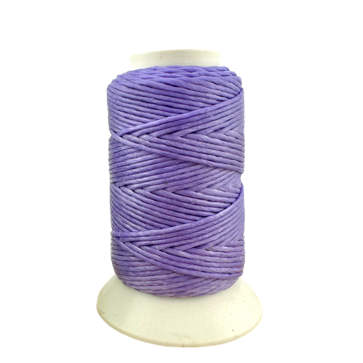 Waxed Macrame Cord 1mm - Small Spool 30 meters - Light Purple