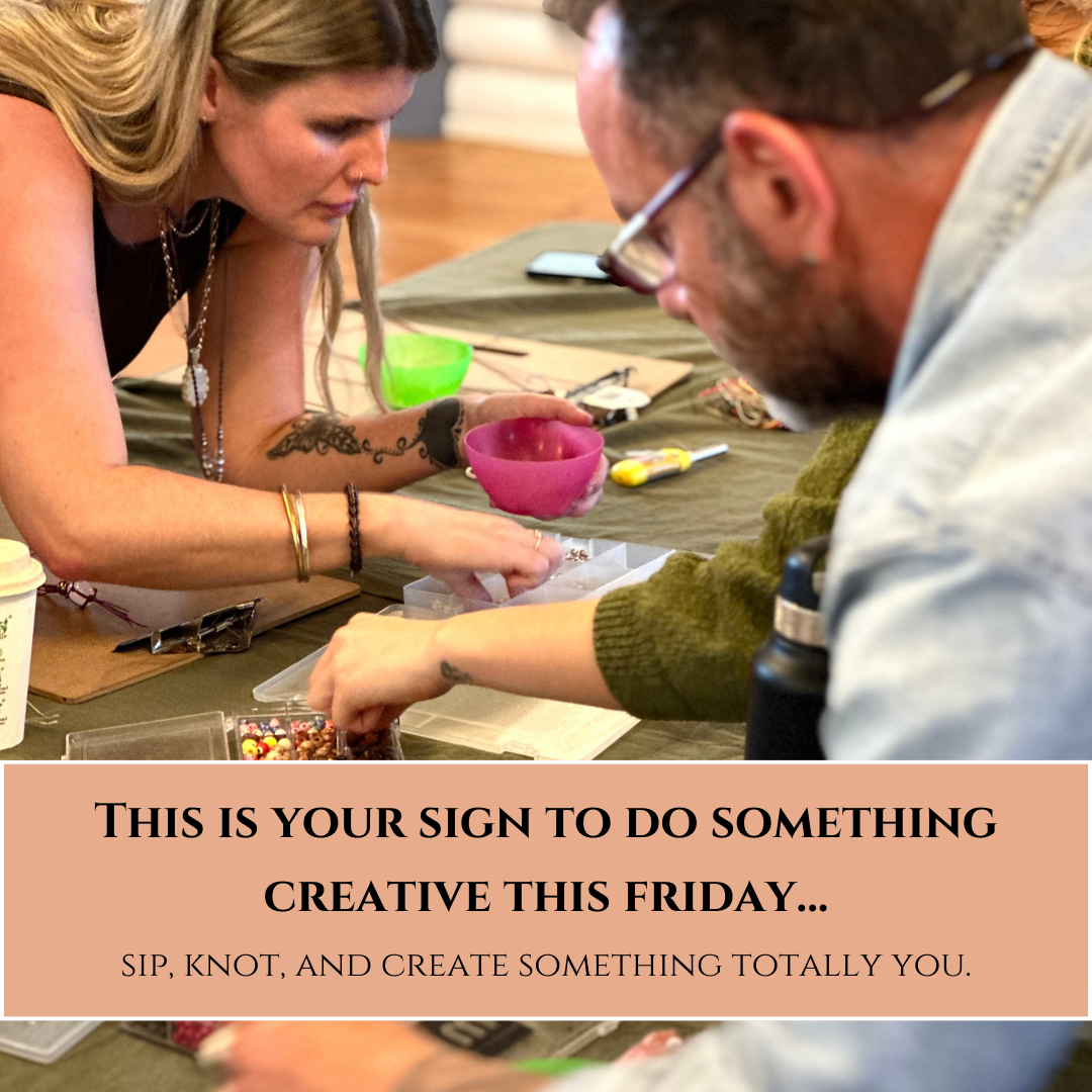 Knot & Sip Macramé Jewellery Workshop – Friday Night in Brisbane - 30 May