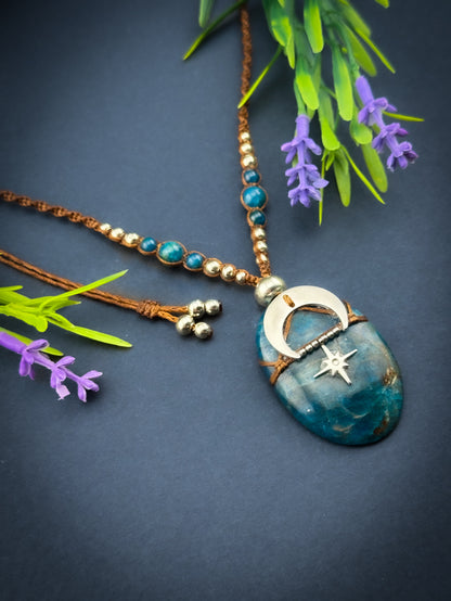 Apatite Silver stainless steel Oval