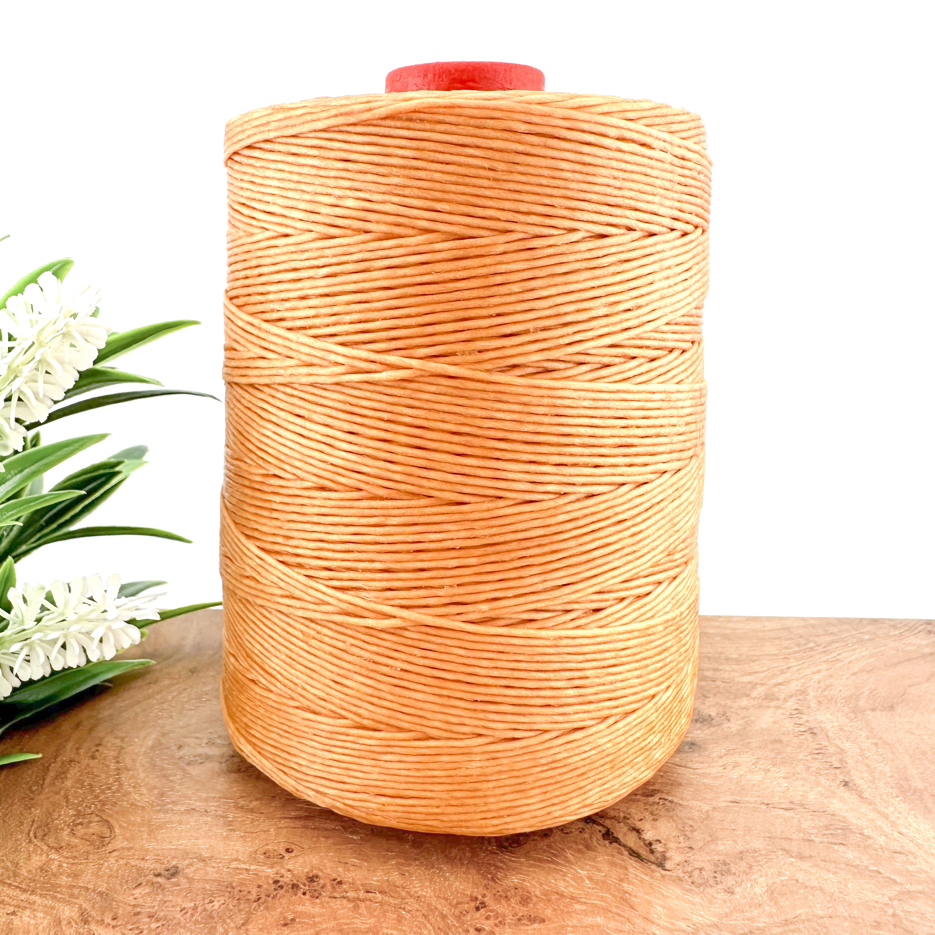 600 Meter Macrame Cord Spool - Peach Caramel – Dutchies Delights