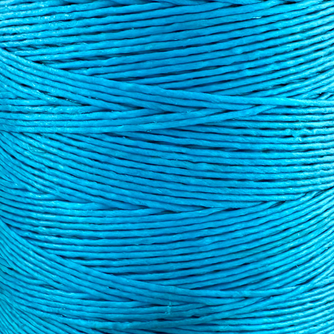 600 Meter Macrame Cord Spool - Aqua Blue – Dutchies Delights