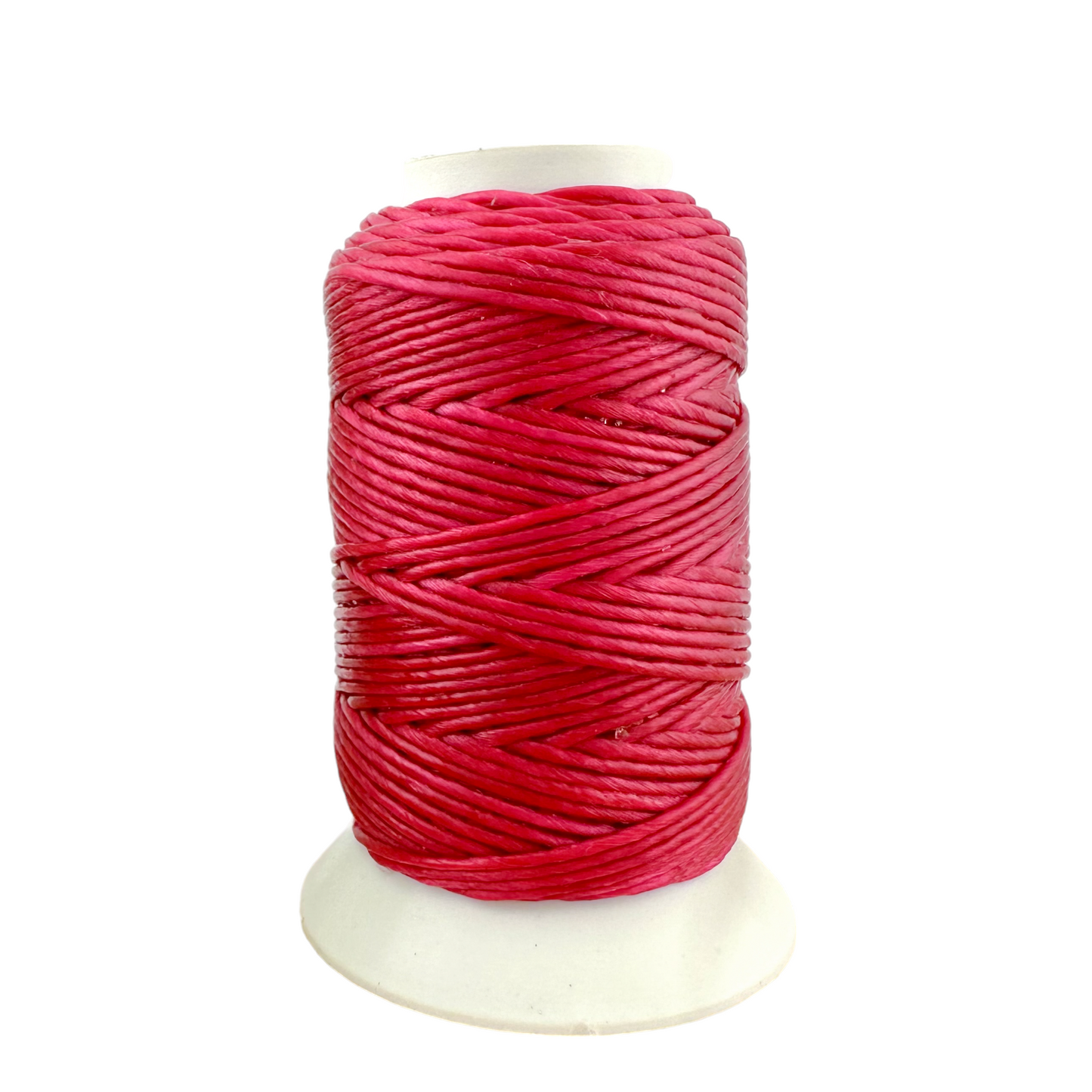 Waxed Macrame Cord 1mm - Small Spool 30 meters - Gypsy Pink